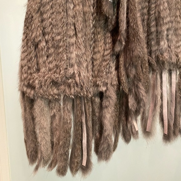 100% real Rabbit Fur Vest - Picture 2 of 7